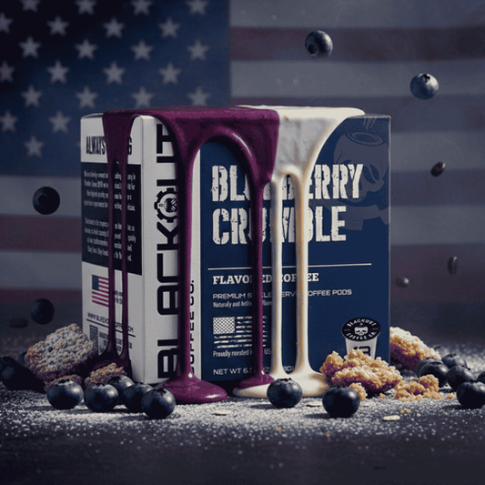 Blueberry Crumble Flavored Coffee 18 CT Pod Medium Roast