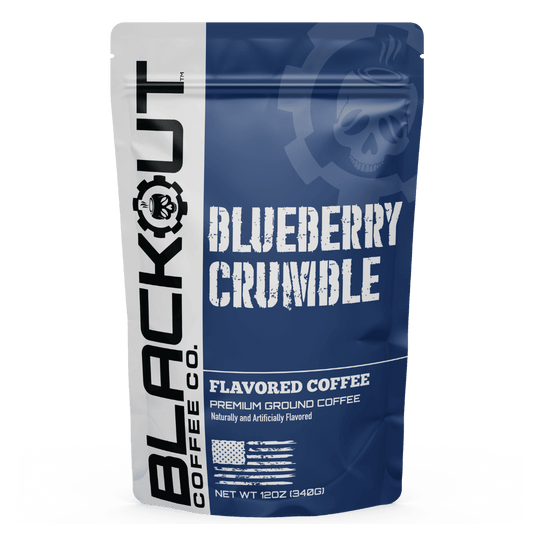 Blueberry Crumble Flavored Ground Coffee Medium Roast