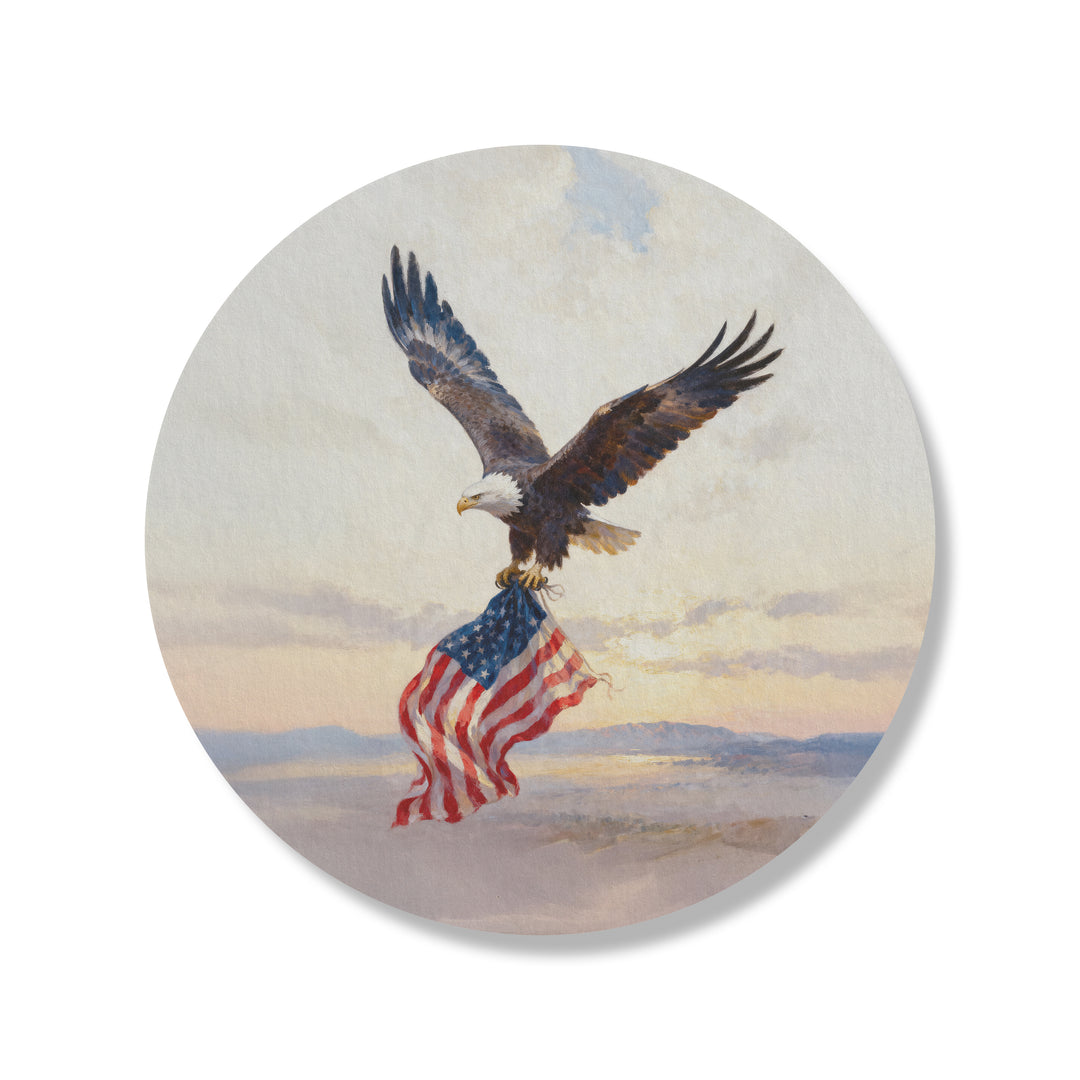 Vigil Watch 24 x 24 Circular Art Work