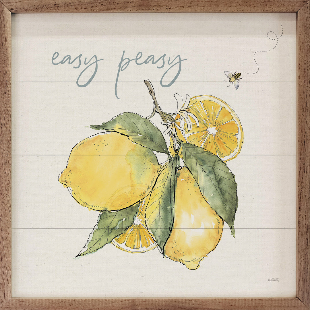Easy Peasy And Lemon Squeezy 8×8 Set of 2