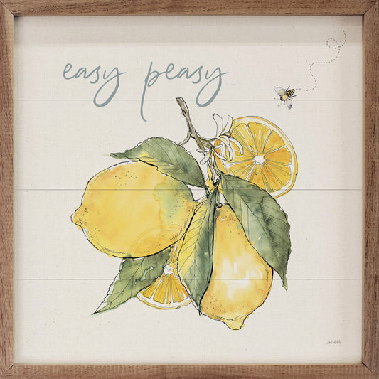 Easy Peasy And Lemon Squeezy 8×8 Set of 2