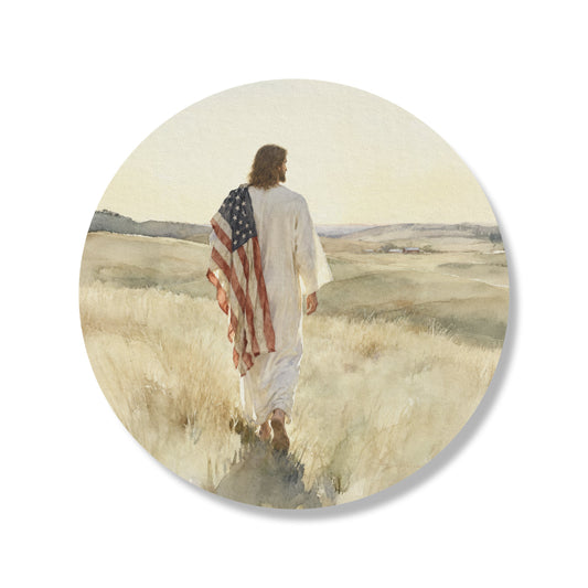 Faith & Freedom 16×16 Wall Art