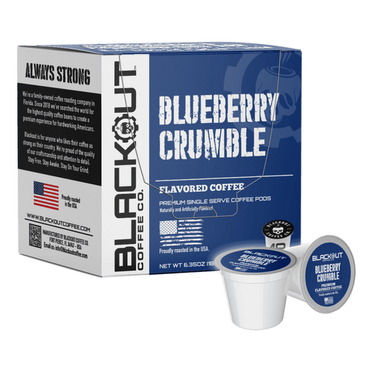 Blueberry Crumble Flavored Coffee 18 CT Pod Medium Roast