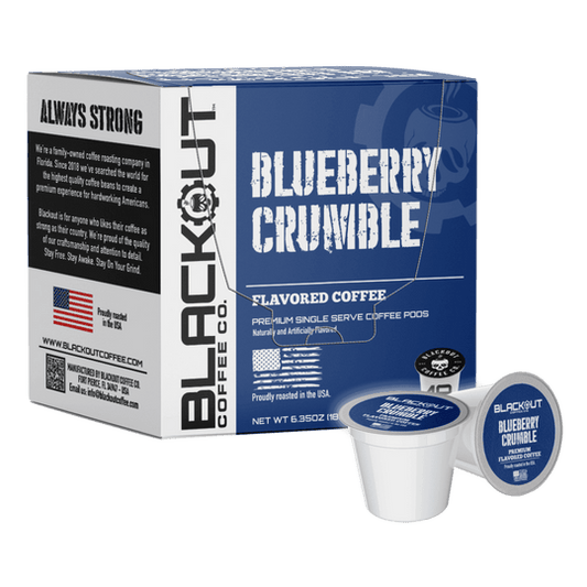 Blueberry Crumble Flavored Coffee 18 CT Pod Medium Roast