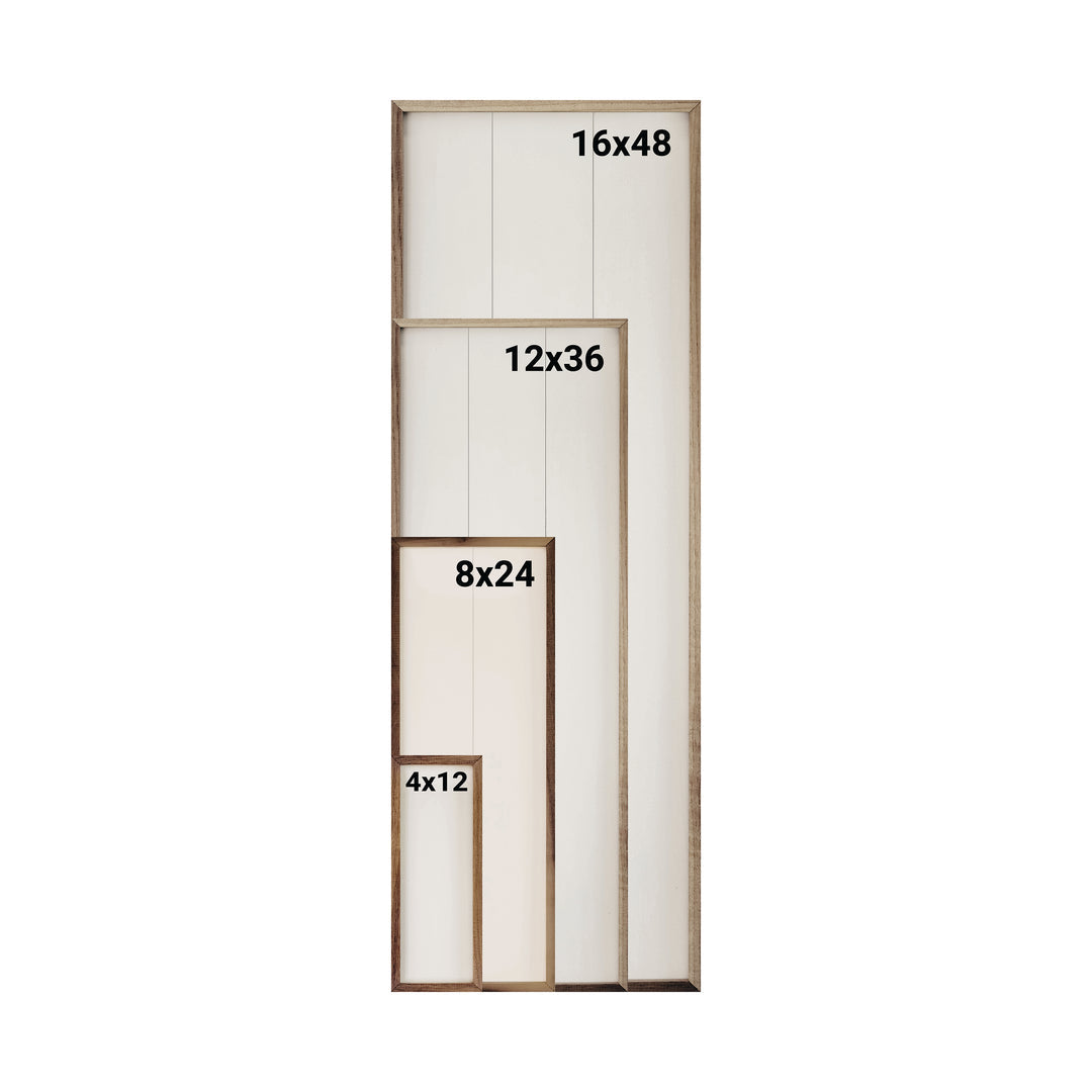 I Love You More 12×36 Wall Art