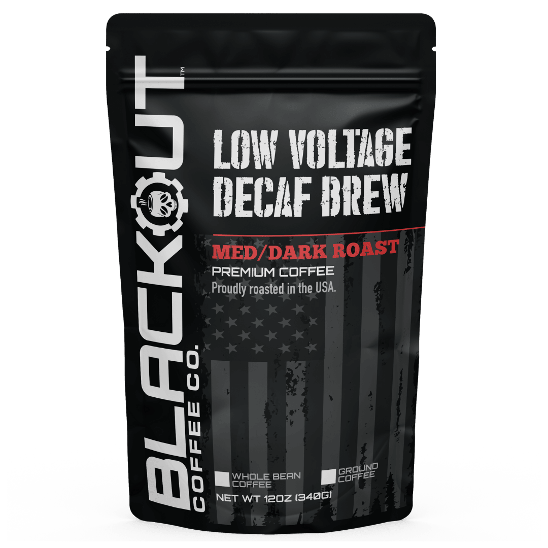 Low Voltage Decaf Whole Bean Medium Dark Roast